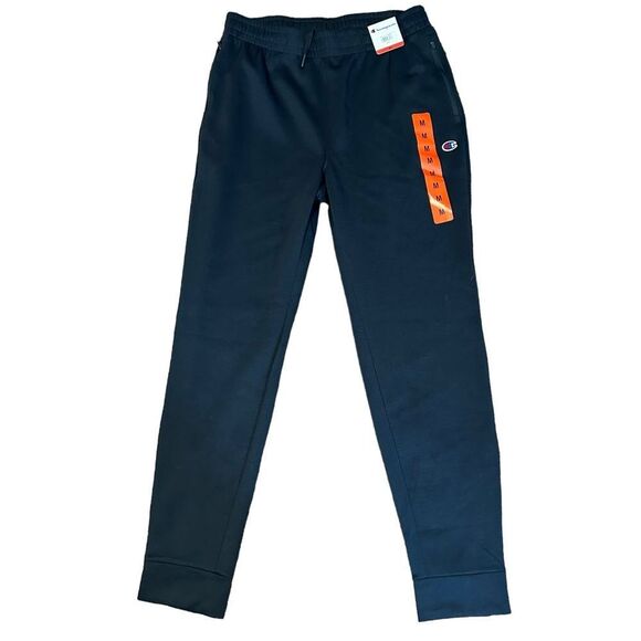Champion Navy Blue Joggers w/ Ankle Zip‎ - Size Medium - NWT - Picture 1 of 9